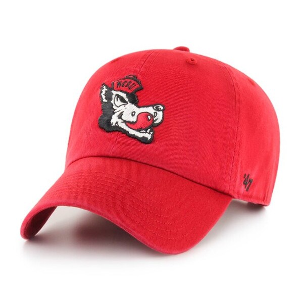 Red Adjustable Hat - Vault Wolfhead